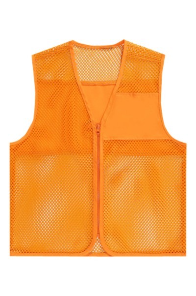 SKV003 ordering advertising mesh mesh vest mesh vest propaganda vest volunteer supermarket overalls vest jacket manufacturer front view